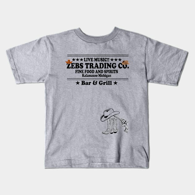 Zebs trading CO. Tee #2 Kids T-Shirt by AceTechHD